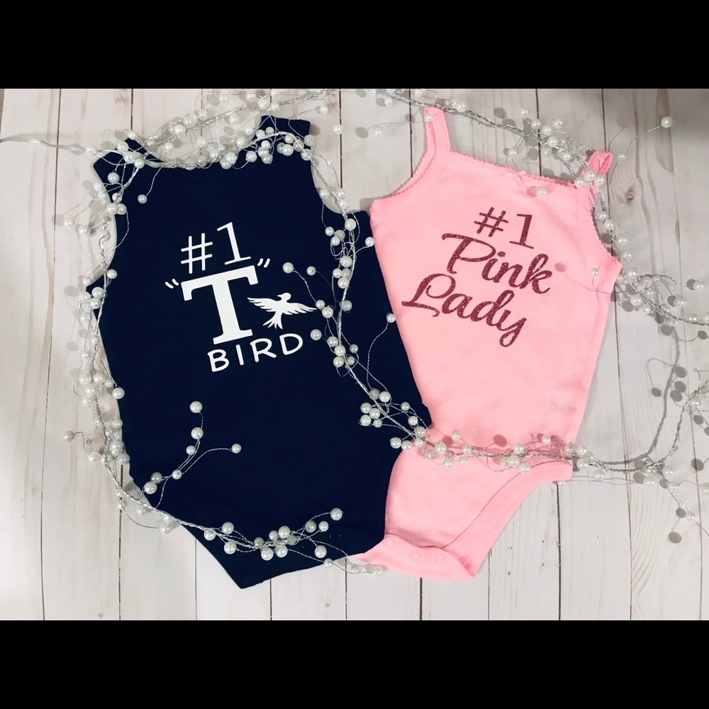Grease twin birthday set